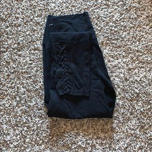 Aerie crochet ankle leggings